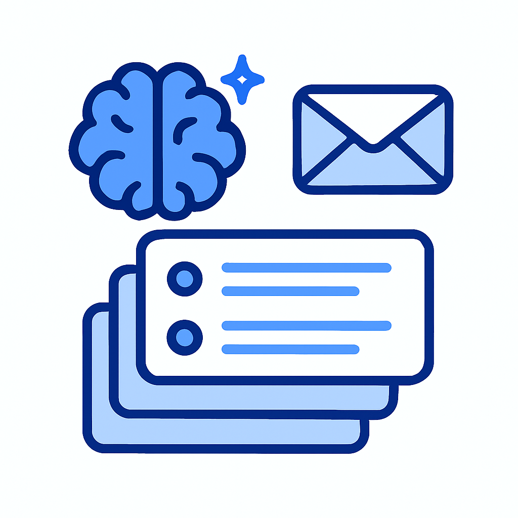 Smart AI responses illustration